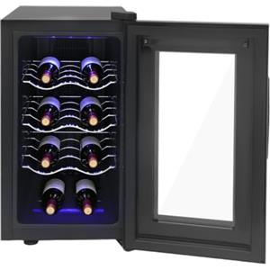 TyochiAki 8 bottiglie di vino rosso e bianco termoelettrico, per bancone, cantina