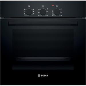 Bosch HBF011BA2 Serie 2 Forno da incasso, Nero | Forno compatto combinato con microonde, Smart, Controlli Touch,Funzione Air Fry, Porta ammortizzata, Made in Germany