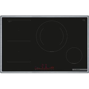 Bosch PVS845HB1E Serie 6 Piano cottura a induzione 80 cm 4 zone e CombiZone | Piano induzione, Zone combinabili per pentole grandi, Riscaldamento rapido, Selezione automatica zona cottura, Made in Europe