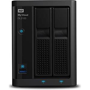 Western Digital WD Archiviazione connessa alla rete My Cloud DL2100 Business Series da 8 TB - NAS - WDBBAZ0080JBK-EESN