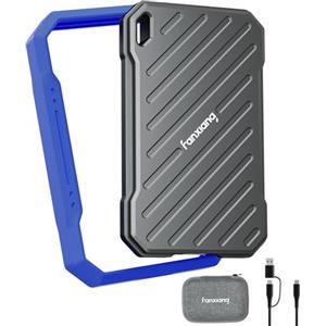 fanxiang SSD Esterno 1TB, Fino a 2000 MB/s, SSD Portatile USB-C 3.2 Gen 2x2, IP68 Impermeabile, Antipolvere e Antiurto, Hard Disk Esterno per iPhone 15/16/17, PS5/PS4 (Pro), Xbox, PC, Laptop - PS2100