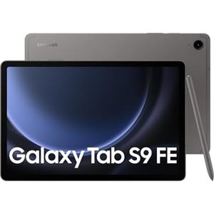 Samsung Galaxy Tab S9 FE, Display 10.9 TFT LCD PLS, Wi-Fi, RAM 6GB, 128GB, 8.000 mAh, Exynos 1380, Android 13, IP68, Gray, [Versione italiana] 2023