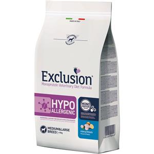 Exclusion Diet Hypoallergenic Fish & Potato 12 kg Pesce e Patate Per Cane