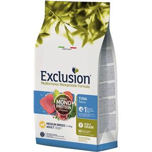 Exclusion Mediterraneo Medium Adult Breed Tonno 12 Kg