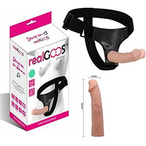 realGOOS® FALLO REALISTICO INDOSSABILE PER LEI MUTANDINA ELASTICIZZATA STRAP ON