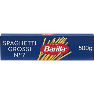Barilla Pasta Spaghettoni, Pasta Lunga di Semola di Grano Duro, 500 g | Forma Corposa e Spessore Equilibrato