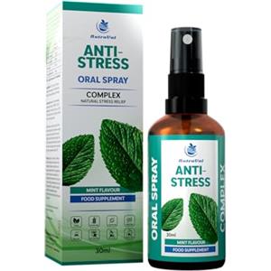 NutraVal Spray Adattogeno Stress | Ashwagandha, Rhodiola Rosea, Reishi & Schisandra | Abbassare il Cortisolo & Resistenza allo Stress | Vegano, 30 ml - CONSUMO PREFERENTE 10/2026 - PREZZO RIDOTTO
