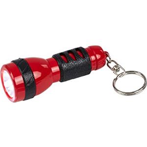 HEITECH Promotion GmbH Heitech, mini torcia a LED con portachiavi, con 1 batteria mignon