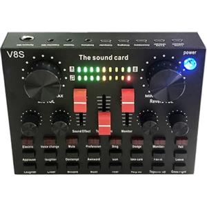 Diuyzoc Mixer Console Di Missaggio Audio Compatta E Pratica Multicanale | Controller Audio Dj Per Esibizioni Dal Streaming Podcast Registrazione Palco Studio Casa Trasmissione Band Prove Culto