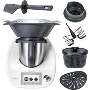 DG Service Vorwerk Bimby TM5 ORIGINALE RIGENERATO COME NUOVO - Robot da Cucina Multifunzione con Touchscreen, Ricette Guidate, Varoma e Accessori - Assistenza e Garanzia