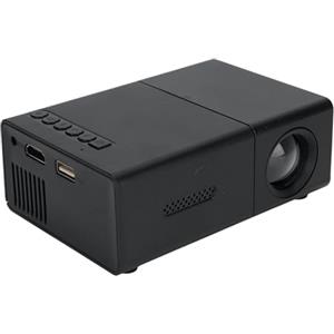 Generic Mini Proiettore Proiettore Cinematografico Portatile HD 1080P con Contrasto LED 100ANSI 800:1, Display da 100 Pollici per Campeggio All'aperto Home Theater