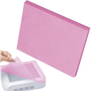 Dajiopao Fogli Per Aspiratore Polvere Unghie, 100 Pezzi Aspiratore Di Polvere Per Manicure, Carta Da Collettore, Per Salone Di Bellezza Femminile, Formazione E Pratica