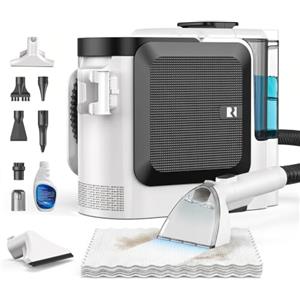 Redkey Rd-F1 Lavatappeti Lava e Asciuga, 4 in 1 Aspiratore Lava a Vapore con Aspirazione 26000Pa, 1800W Pulizia Profonda per Tappeti, Divani, Macchie di Animali, Serbatoio 3 in 1 & 7 Accessori