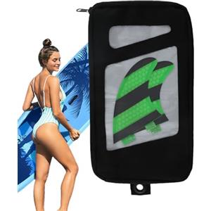 Generic Organizer protettivo per pinne da surf | Custodia portatile per pinne da surf, borsa da viaggio, custodia da viaggio per surf, grande capacità, custodia da viaggio