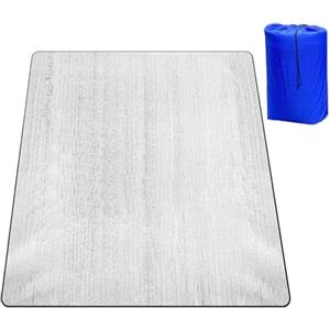 Generic Materassino per campeggio, 2 x 2 m, impermeabile, isolato | Escursionismo Sleeping Pad Forniture da campeggio per la caccia Avventura Tenda da viaggio Spiaggia Picnic Prato Parco Road