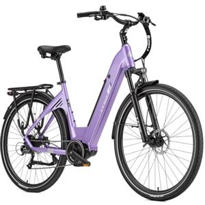 Bekup TTGO C7 SE - Bicicletta elettrica da città da donna, 28, motore centrale | salita profonda, batteria da 36 V 18 Ah, fino a 130 km, sensore di coppia, Shimano a 9 marce, freni idraulici, StVZO