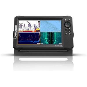 Lowrance Eagle - Ecoscandaglio GPS Chartplotter, Varie Dimensioni, Per Pesca, Profondità, ProFishing(9,Senza trasduttore)