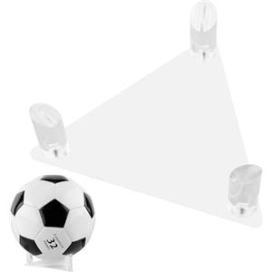 Generic Supporto per pallacanestro, espositore per palloni sportivi in acrilico, pratico espositore per palline da calcio, per varie palline