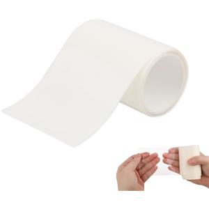 Generic Nastro di riparazione gonfiabile impermeabile, kit di toppe gonfiabili in TPU adesivo forte per case di rimbalzo, piscina, galleggianti, letti ad aria, tende (trasparente)