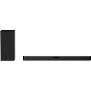 LG Soundbar 2.1 Canali Potenza 400W DTS Virtual X AI Sound Pro HDMI in/out Subwoofer Wireless