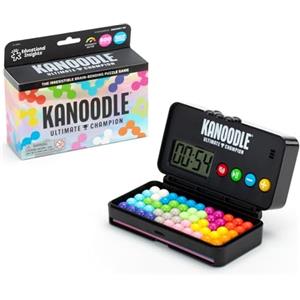 Educational Insights Learning Resources Kanoodle Ultimate Champion - Gioco rompicapo 3D portatile con schermo LED, 500 sfide da facile a "Genio", logica e IQ per bambini 7+ e adulti