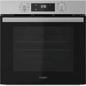 Whirlpool OMR58RR0X - Forno Multifunzione Da Incasso | Elettrico, Ventilato, Pirolitico, Capacità 71L, Acciaio Inox, Classe A+. Cook 3, Cool Door, Easy Clean. 59,5 x 59,5 x 55,1cm