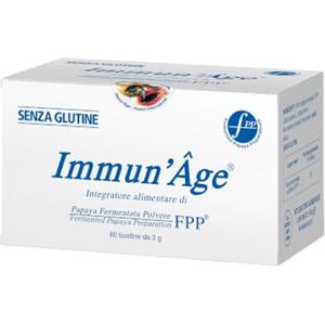 NAMED NATURAL MEDICINE NAMED Immun'Âge Integratore Alimentare Antiossidante Naturale | Favorisce le Difese Immunitarie | Integratori Stanchezza e Stress Psico-Fisico | Benessere, Energia e Vitalità | 60 Bustine da 3 g