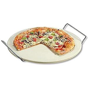 Kesper 71550 - Pietra refrattaria per pizza, in ceramica cordierite, diametro 30 cm, spessore 1 cm