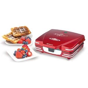 Ariete Waffle Maker Party Time Piastra Antiaderente 700 Watt 2 Cialde Per Volta