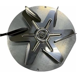 FIGEVIDA Estrattore Aspiratore Fumi per Stufe a Pellet, con Encoder EBM R2E150-AN91-13, Ventola Ø 150mm, Potenza 32W, Giri fino a 2400 RPM, Portata Massima: di 185 m3/h