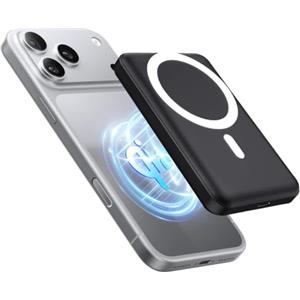 KIPYRI Power Bank Magnetico 10000mAh, Wireless Caricatore 20W Ricarica Rapida Powerbank, Caricabatterie Portatile per Magsafe, Battery Pack Wireless Batteria Esterna per iPhone 17 16 15 14 13 Pro Max Series