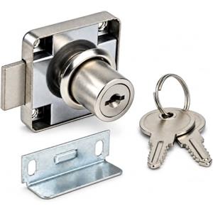 Mprofi MT® 2 Pezzi | Serrature a Cilindro per Cassetti e Armadi | Serrature di Sicurezza da Avvitare per Mobili, Cassetti e Armadietti | Serrature con Chiavi Incluse