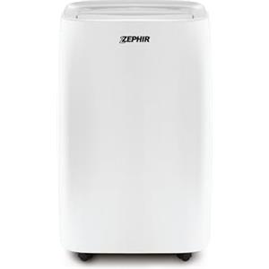 Zephir, Deumidificatore da 30 litri, 580W, Serbatoio d'acqua 6 litri, Timer 24 ore, Funzione asciugabiancheria, Auto Swing, Ventilazione, Colore bianco