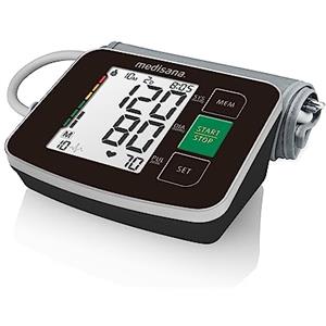 medisana BU 516 misuratore di pressione da braccio, sfigmomanometro | con scala cromatica a semaforo, monitor di pressione e polso con indicazione di battito cardiaco irregolare, funzione memoria