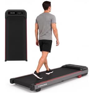 Walden Tapis roulant pieghevole per casa e ufficio Motore 0,75 PS ultrasottile da Walking Pad 1 a 6 km/h sotto la scrivania da (F2200)