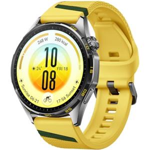 HUAWEI WATCH GT 7 46mm Smartwatch, Fino a 21 giorni, EasyCross Strap,Giallo | Smart watch con Modalità Sci Avanzate, Punteggio di Prontezza Fisica,Monitoraggio della Frequenza Cardiaca e Activity Tracker