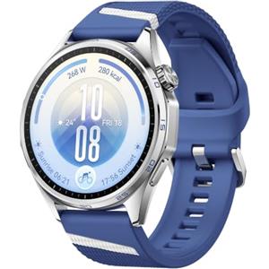 HUAWEI WATCH GT 7 46mm Smartwatch, Fino a 21 giorni, EasyCross Strap, Blu | Modalità Sci Avanzate, Nuovo indice di prontezza fisica, Monitoraggio della Frequenza Cardiaca, Sci, Garanzia di 30 mesi