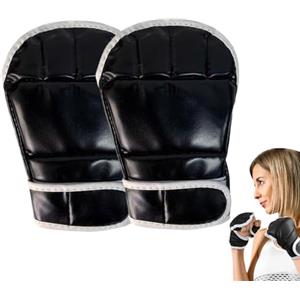 Generico Guanti lotta sparring,guanti da boxe - Guanti da presa con palmo aperto | per sparring,Guantoni da boxe regolabili per allenamento di da uomo e da donna