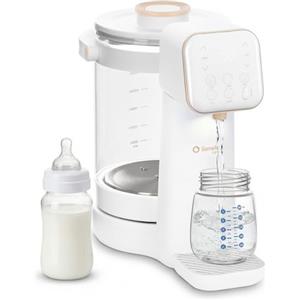 LIONELO BabyPresto 2.0 Preparatore Automatico di Latte in Polvere | Temperatura 40-100°C, Dosaggio 30-300 ml, Serbatoio 3 L, Declorazione, Igiene UV e Preparazione Istantanea