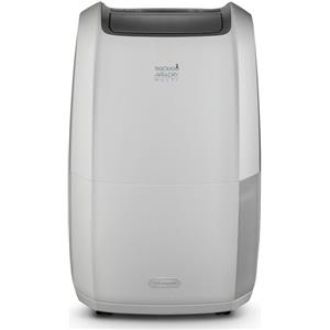 DELONGHI De'Longhi DDSX225 Tasciugo AriaDry Multi Deumidificatore 25 L-giorno 90 m³ Filtro Bio Silver Funzione Laundry Antigelo 44 dB colore Grigio
