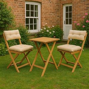 Dmora Set Salotto da Esterno Lepus Marrone 2 Posti Un Tavolino, Salottino Outdoor Tavolo Tavolino Alto
