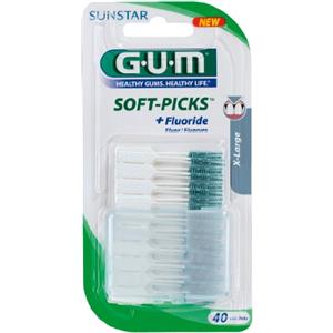 GUM Soft-Picks extra Taglia 40 senza metallo Bastoncini