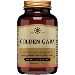 Solgar Golden Gaba Integratore Alimentare, 50 Capsule Vegetali