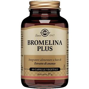 SOLGAR Bromelina Plus Integratore Alimentare, 60 Capsule