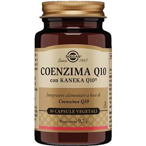 SOLGAR Coenzima Q10 Integratore Alimentare, 30 Capsule Vegetali