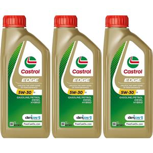 CASTROL 3 Litri Olio Motore Castrol EDGE C3 15530E 5W-30 Tecnologia Fluid TITANIUM