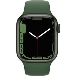 Apple Watch Series 7 Alluminio 41 mm (2021) | GPS + Cellular | verde | Cinturino Sport Clover - ottimo