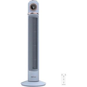 Cecotec - Ventilatore a torre EnergySilence 1090 Skyline Retro Smart Blue da 81 cm, 40 W, display LED, touch e telecomando, 3 velocità, 3 modalità, timer 12 ore e 72a oscillazione