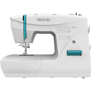 Cecotec Macchina da Cucire 66 Punti BelleCouture 6600. Asola in 4 Tempi, Cambio Rapido del Piedino, Luce LED di Messa, Braccio Libero e Spazio di Archiviazione, Kit Accessori, Livello Intermedio