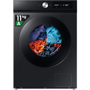 Samsung Lavatrice Bespoke AI EcoDosatore F-WM117B94GB3M Libera installazione, 10 Kg, Wifi, Vapore, Carica Frontale, 3 Mesi Garanzia Extra, Corpo: Nero, Oblò: Nero, 60l x 85h x 55p cm